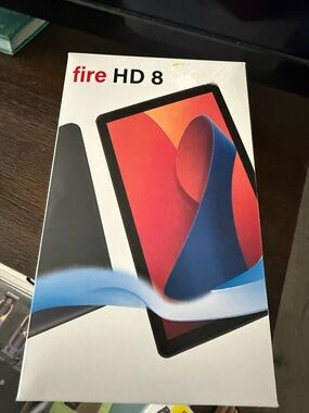 New Amazon Fire HD 8 Tablet - Black Front